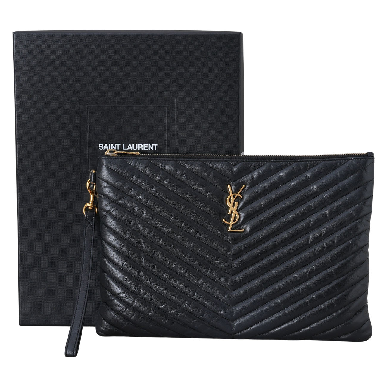 Yves Saint Laurent(USED)생로랑 559193 모노그램 클러치 뉴미듐